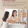 Dressing table with LED lighting 110 cm wide Image 3