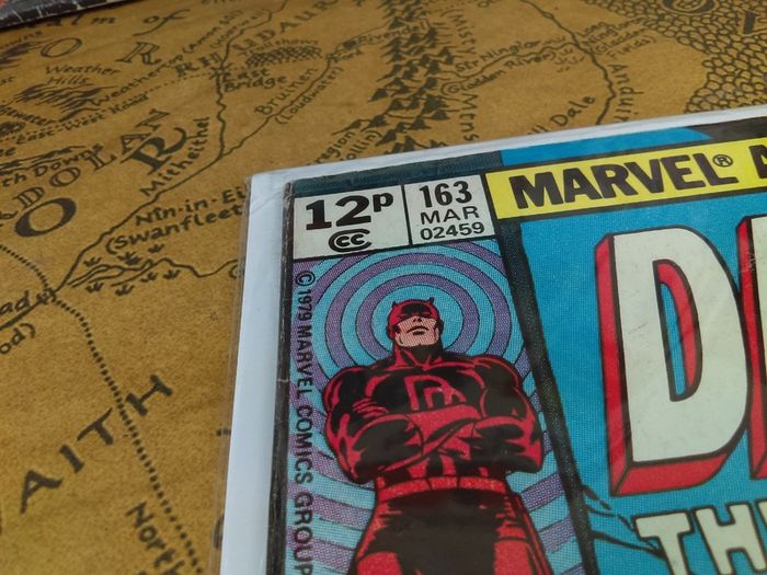 Daredevil #163 ! HULK Appearance ! Bronze Age Comic From 1980 ! by Marvel !