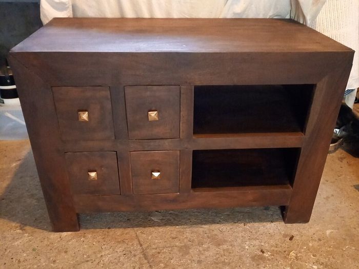 Wooden tv unit