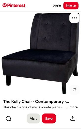 Kelly Hoppen low bedroom chair