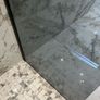 Ex Display Tinted Series 900 black Wet room shower panel Image 2