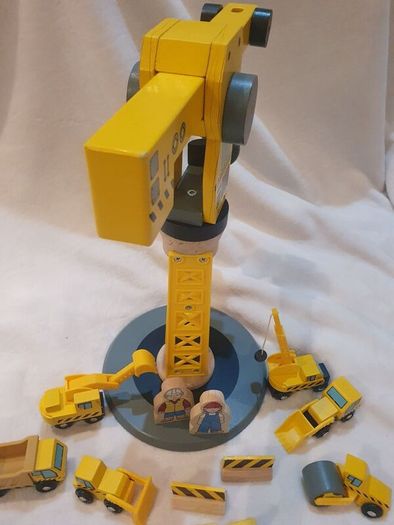 BigJigs Big Crane Construction Set