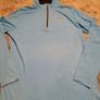 mens blue under armor long sleeve running top Image 2