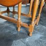 Folding wooden table Image 4