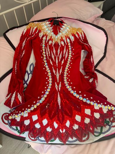 Irish dancing costume