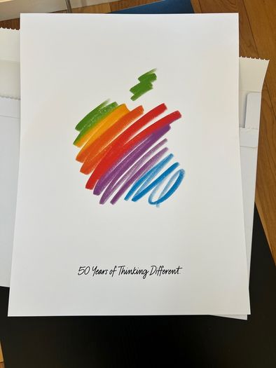 Rare Apple 50th Anniversary Merchandise