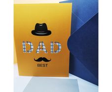 Beautiful Pop Up Fathers Day Greeting Card