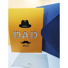 Beautiful Pop Up Fathers Day Greeting Card