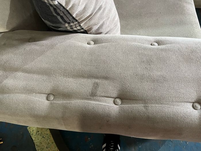 Grey corner Verona sofa couch