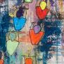 Original Abstract Painting of Cyclists Tour De France The Peleton Bike Bicycle Art  Gift Image 7