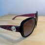 Versace Pink Oversized Sunglasses - Authentic - With Case Image 9