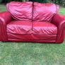 2 seater Leather sofa Image 2