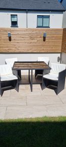 Rattan Table and Chairs Cube