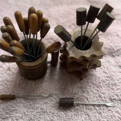 Vintage Fondue /Cocktail Stick Sets