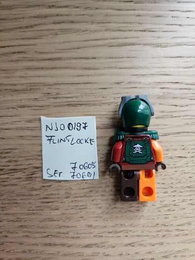 lego njo0197 flintlocke, set 70601, 70605