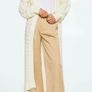 Women knitted long cardigan mango Image 4