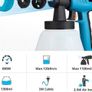 NEW Paint Sprayer 800 Watt Tilswall Home Electric Spray Gun Power Painter with 1300ML Detachable Tank Max 1100ml/min, 2.5m Hose, 3 Spray Patterns Image 3