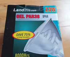 Gel PAR38 energy saving bulb