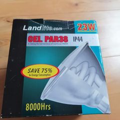 Gel PAR38 energy saving bulb