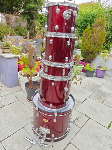 Pearl Target 5-Piece Drum shells