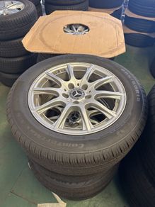 16" Mercedes C class alloys with tyres