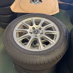 16" Mercedes C class alloys with tyres