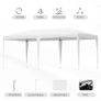 6 x 3m Pop Up Gazebo, Double Roof Foldable Canopy Tent, Wedding Awning Canopy (FREE SHIPPING) Image 4