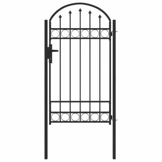Steel Garden Fence Gate 104x175 cm