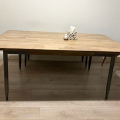 Large Dining Table and chair