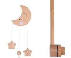 ASTRUP Baby Mobile For Doll'S Bed - Wood