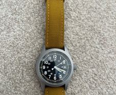 Militado 38mm Field Watch with Swiss Quartz Mv.