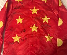 Signed Horse Racing Silks