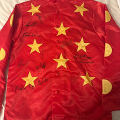 Signed Horse Racing Silks