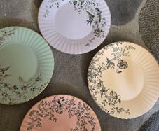 set of 4 teaplates