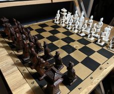 Chinese Terracotta Warriors Chess Set