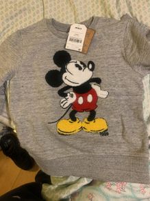 next size 3-4 Mickey Mouse jumper