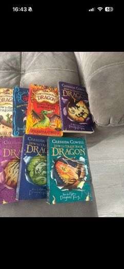 How to Train your Dragon books 1-12