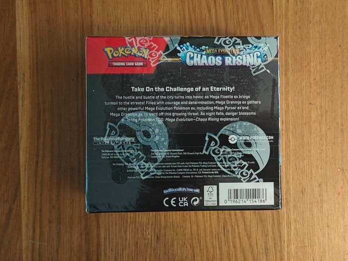 Pokemon TCG: Chaos Rising Booster Box
