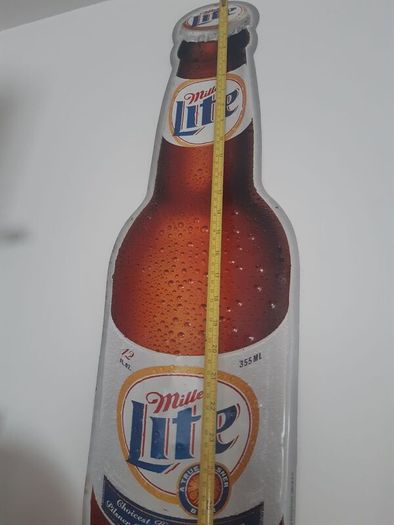 Metal Beer Bottle