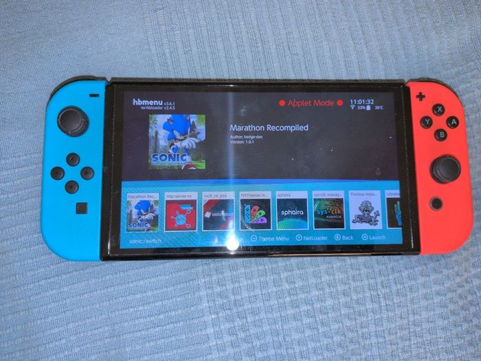 Nintendo Switch OLED - Modchipped