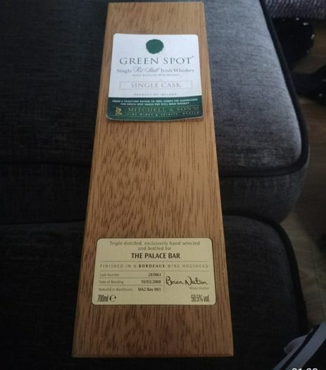 old whiskey box