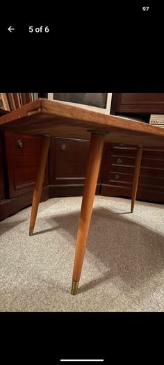 vintage style art deco coffee table