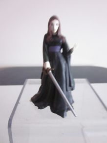 Papo Sorceress in Black with Sword Figure 2003