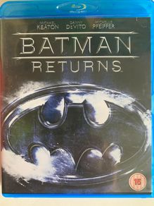 Batman Returns (Tim Burton Film) [1992] Michael Keaton, Danny DeVito, Michelle Pfeiffer, Christopher Walken [Blu-ray Movie]