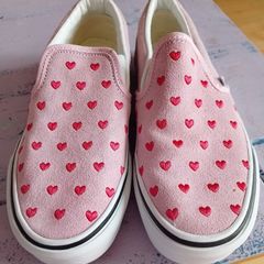 Vans,never worn Size 3.5 Vans slip on.