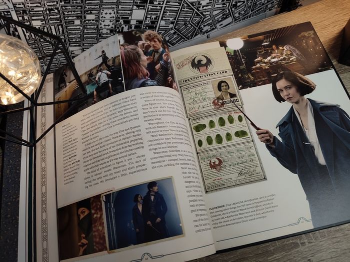 Inside the Magic: The Making of Fantastic Beasts and Where to Find Them ! Hardcover ! 2016 ! by Harper Collins ! Harry Potter !