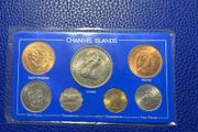 Vintage Channel Islands Guernsey  Coin Set
