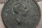 Great Britain 1807 Half Penny Coin George III Soho Mint