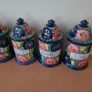 Floral porcelain food containers - In Spanish Image 5