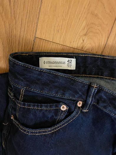 Stradivarius D91 jeans in dark blue NEW